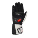 Rękawice skórzane SPYKE rally wp grey/blk M