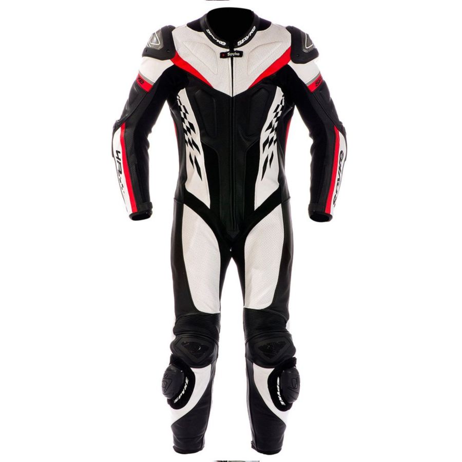 Kombinezon SPYKE 4race rac blk/wht/red rozm. 50