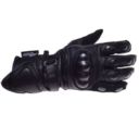 Rękawice skórzane kevlar black S