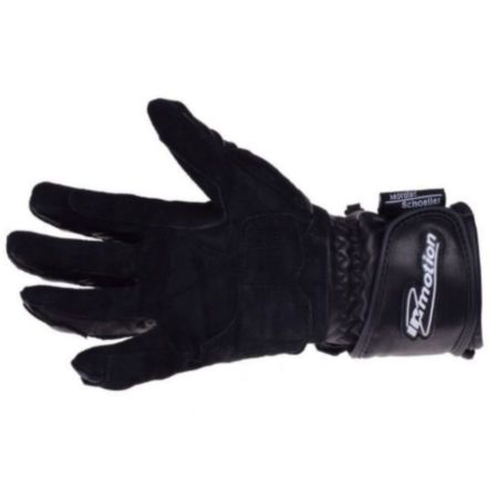 Rękawice skórzane kevlar black S
