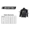 Kurtka przeciwdeszczowa BIKETEC fluo 2XL