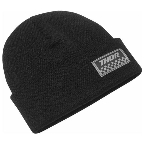 Czapka beanie THOR s23 checkr bk