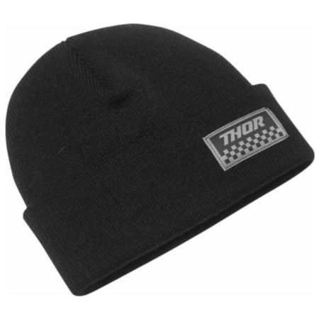 Czapka beanie THOR s23 checkr bk