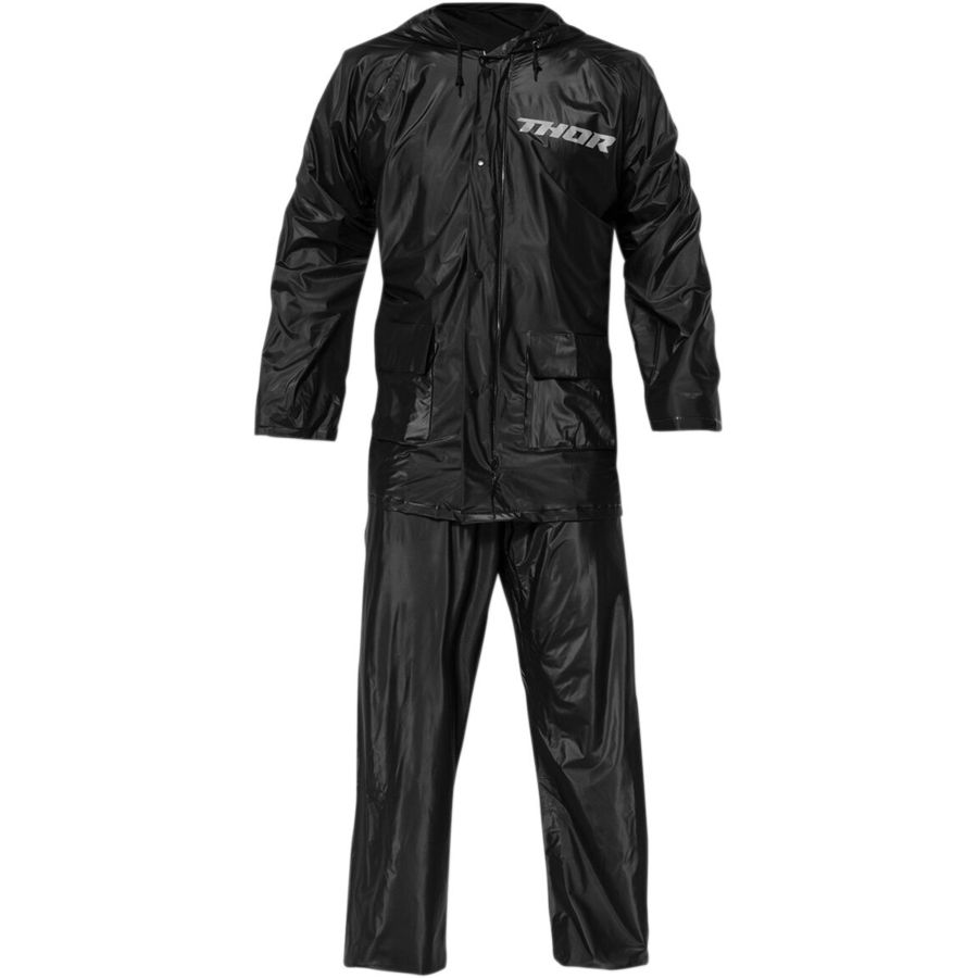 Kombinezon przeciwdeszczowy s7 black M
