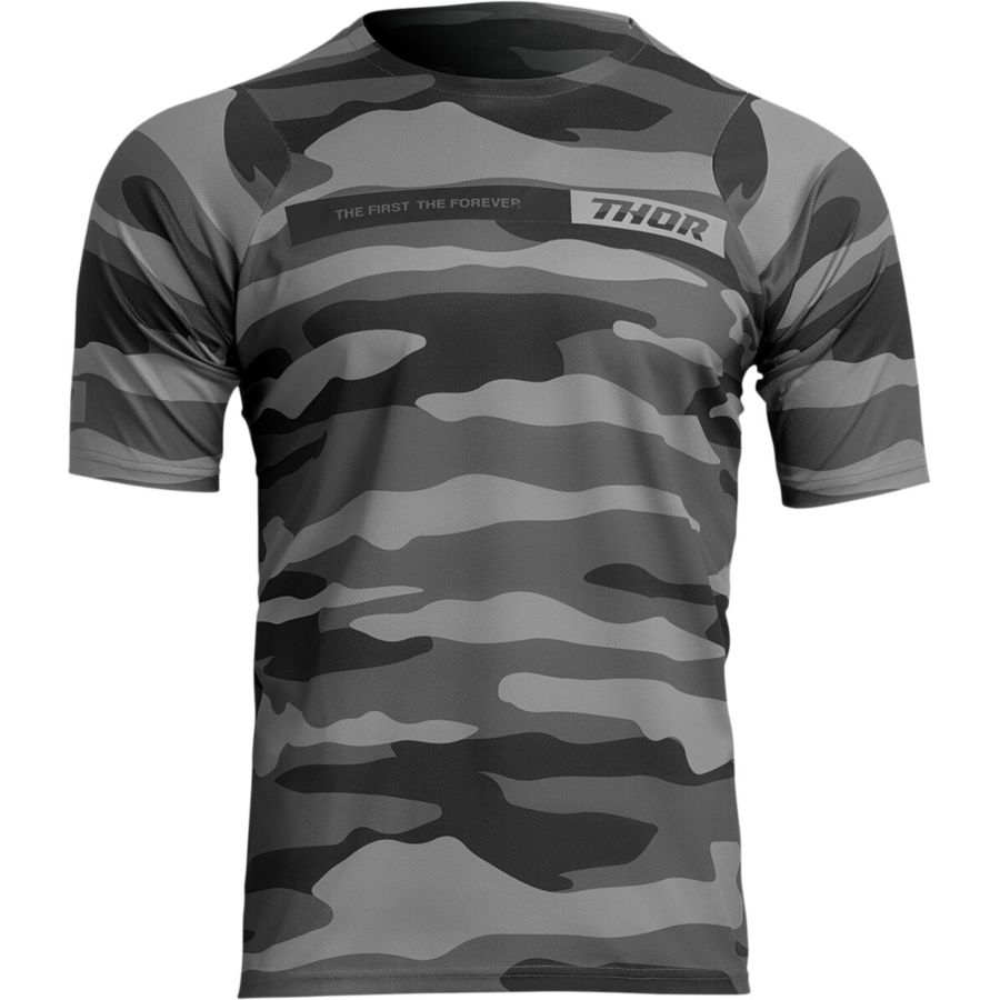 Koszulka THOR assist ss camo gray XS