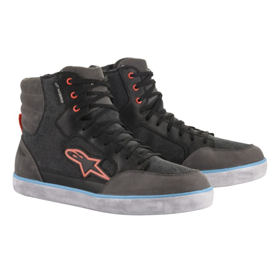Buty ALPINESTARS j-6 wp bk/gy/bl r. 10