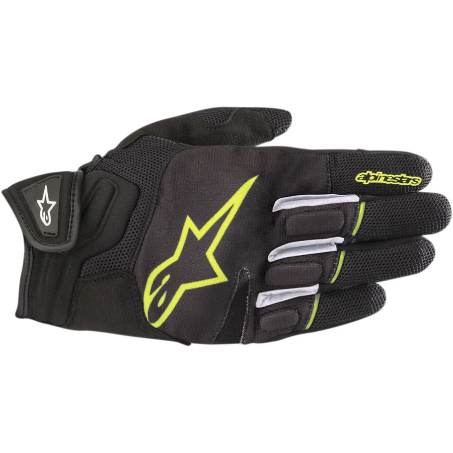 Rękawice ALPINESTARS atom bk/yl 2XL