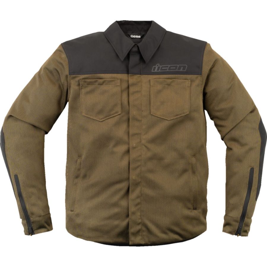 Kurtka ICON upstate mesh ce gn sm