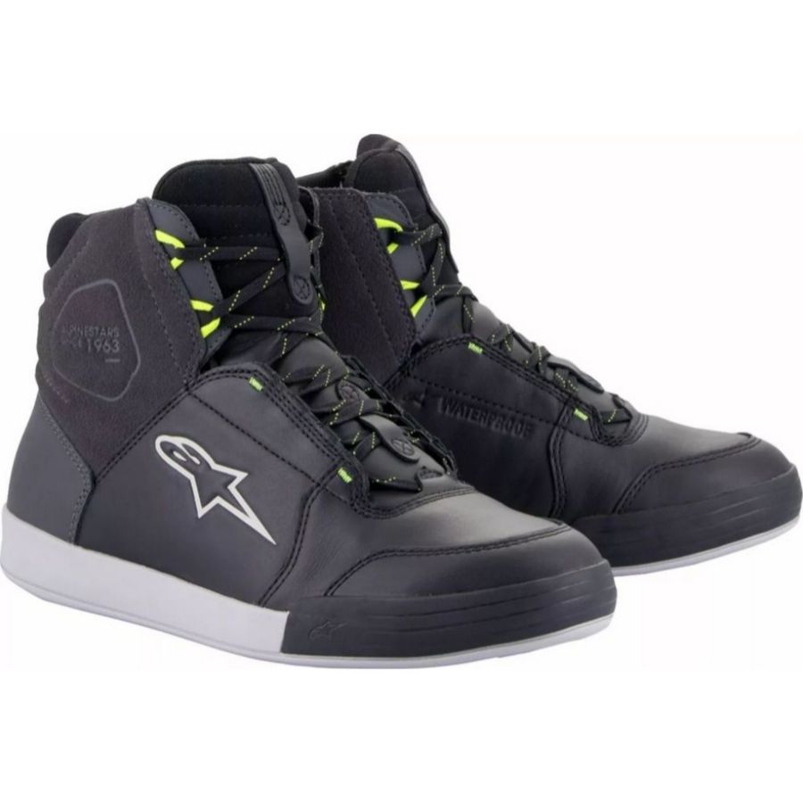 Buty ALPINESTARS chrome blk/gy/yl 10