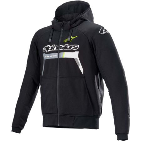 Kurtka ALPINESTARS hood chrome bk/yl 2x