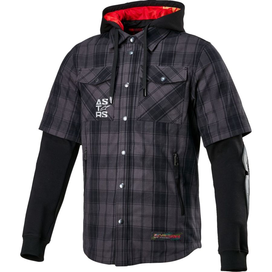 Kurtka ALPINESTARS tartan shirt gy 2x