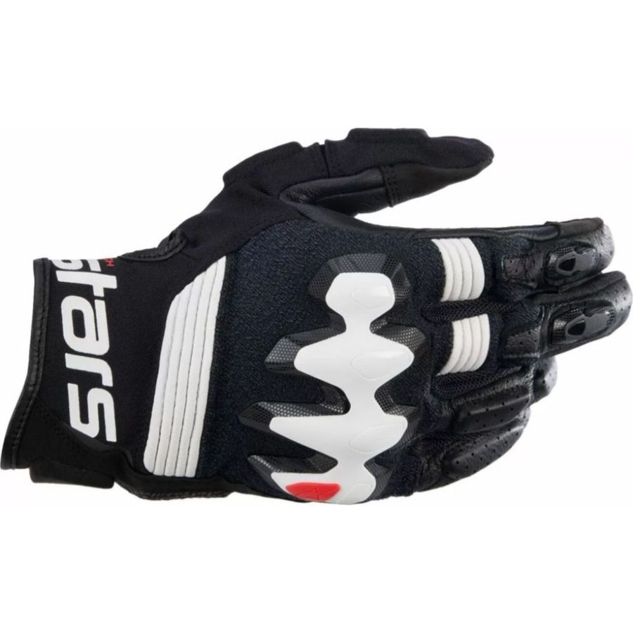 Rękawice ALPINESTARS halo black/white 2x