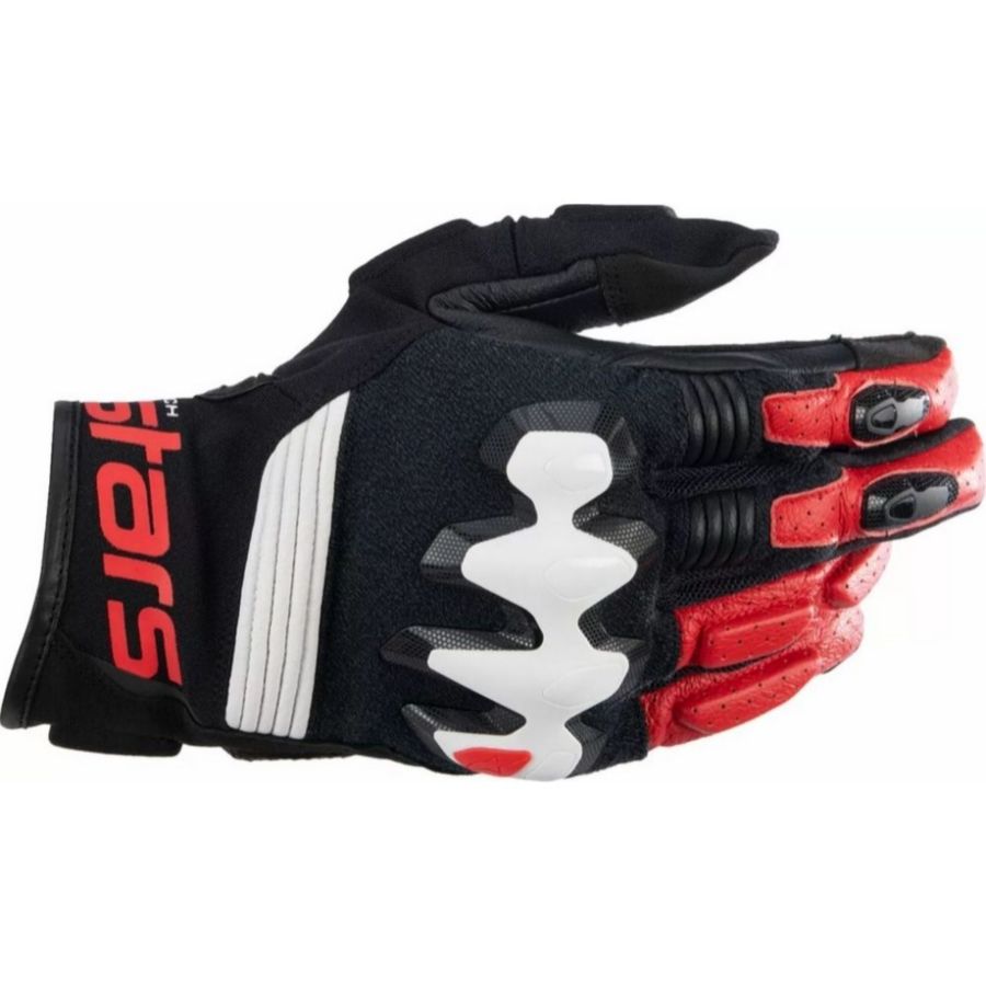 Rękawice ALPINESTARS halo blk/wt/rd 2x