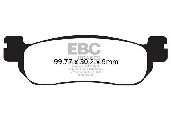 Klocki hamulcowe EBC sfa275hh KH275
