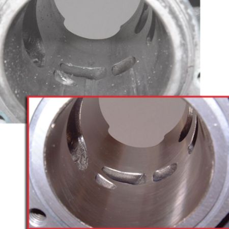 Cylinder sx 125 naprawa + nicasil langcourt