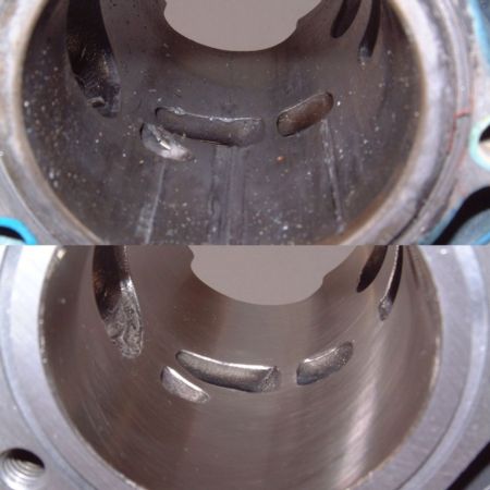 Cylinder SUZUKI rm 125 nicasil langcourt