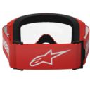 Gogle ALPINESTARS Vision 3 Wordmark Czerwone z Prz
