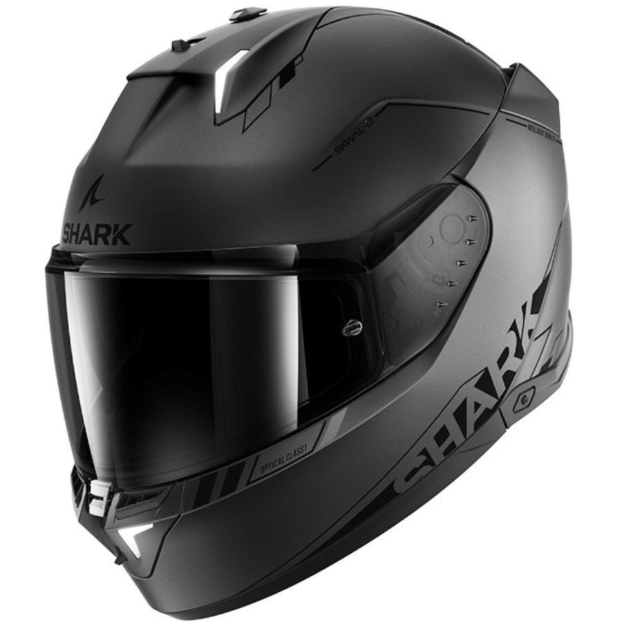 Kask integralny shark skwal i3Mat Anthracite Black