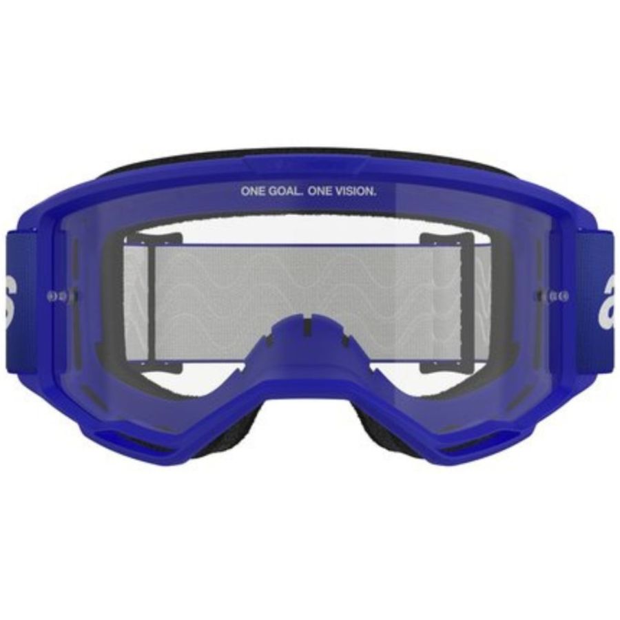 Gogle ALPINESTARS Vision 3 Wordmark Niebieskie z P