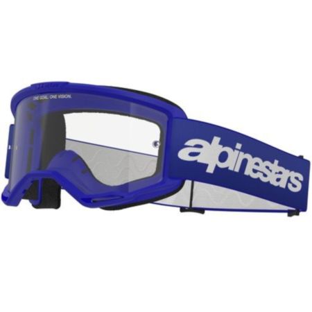 Gogle ALPINESTARS Vision 3 Wordmark Niebieskie z P