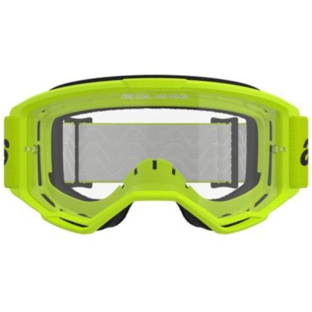 Gogle ALPINESTARS Vision 3 Wordmark Żółte Fluo z P