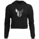 Bluza casual THOR women crop noise bk S