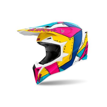 Kask AIROH WRAAAP Reloaded YELLOW MATT 2XS