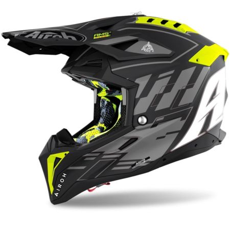 Kask AIROH AVIATOR 3 Rampage BLACK MATT S