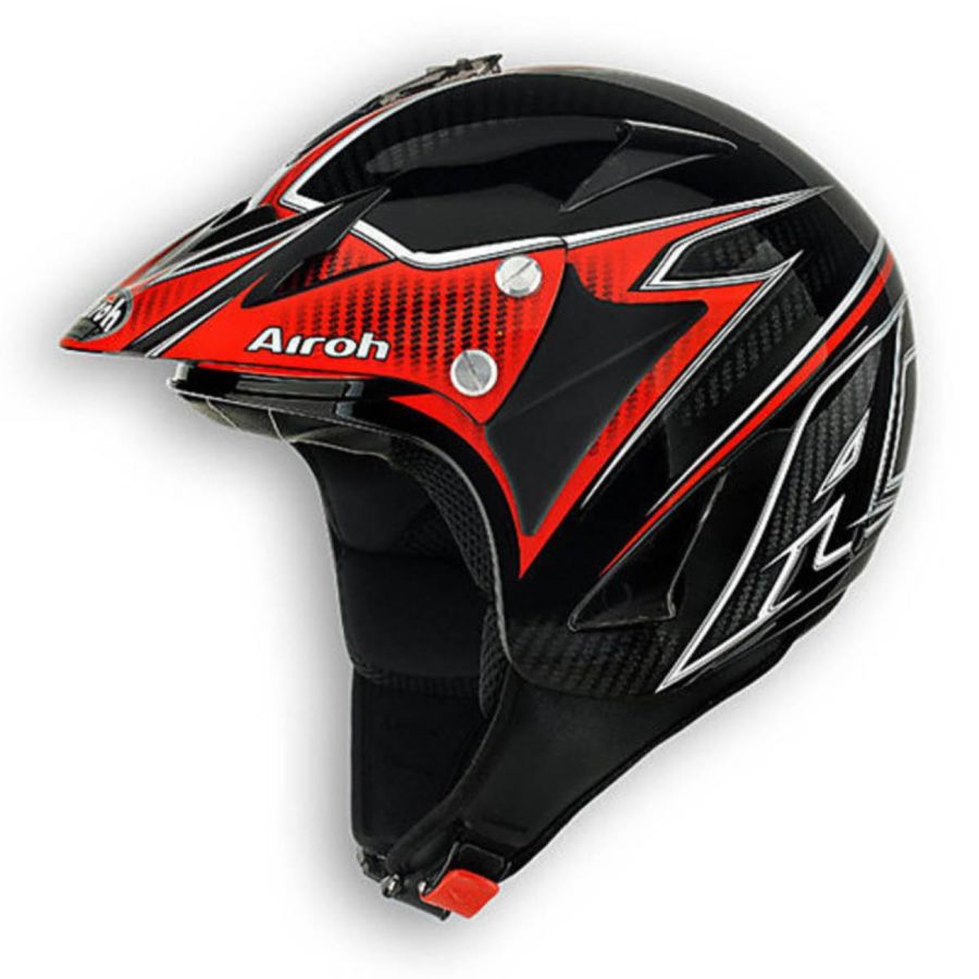 Kask AIROH Trial Evergreen CARBON DESIGN S