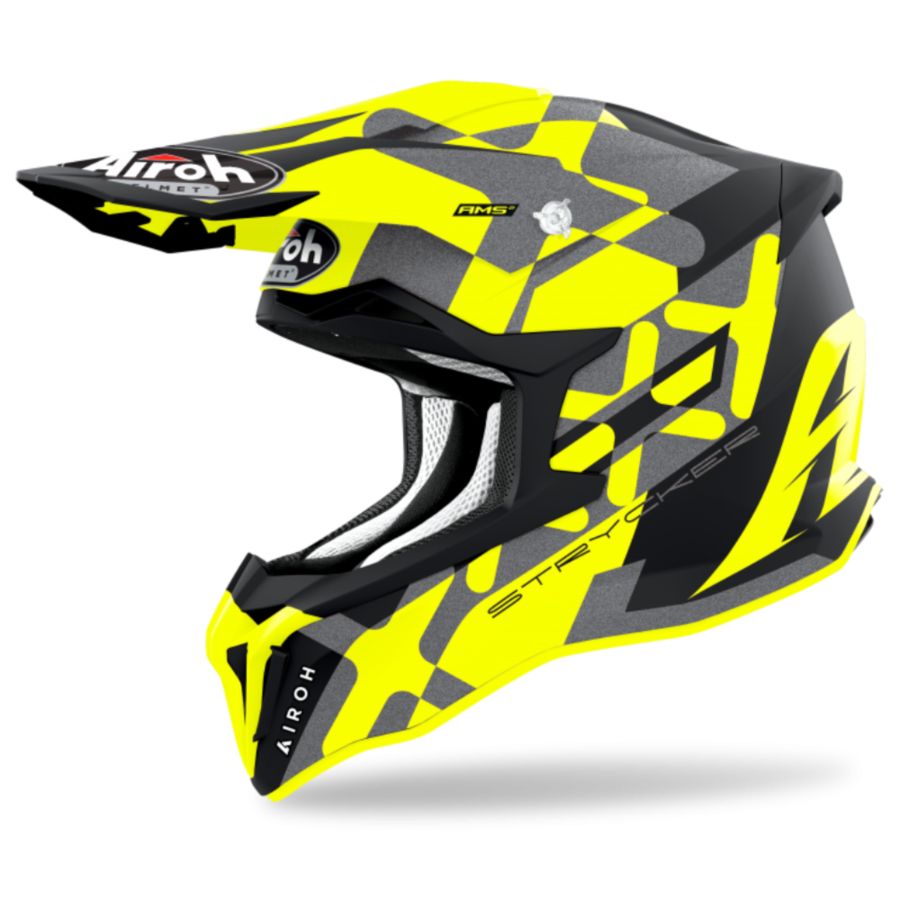 Kask AIROH STRYCKER XXX YELLOW MATT S