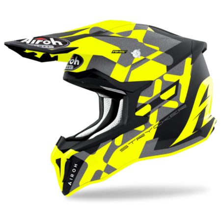 Kask AIROH STRYCKER XXX YELLOW MATT S