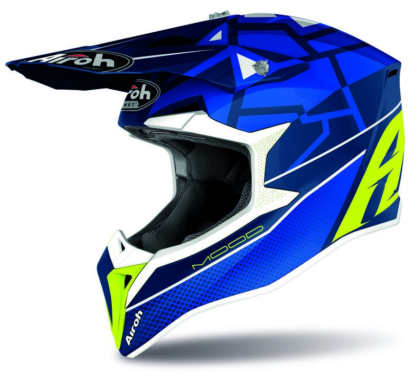 KASK AIROH WRAAP MOOD BLUE GLOSS R. M KASK AIROH WRAAP MOOD BLUE GLOSS R. M