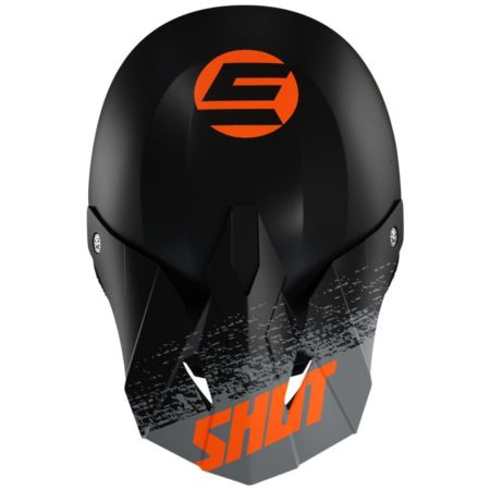 Kask SHOT furious roll black orange matt XS