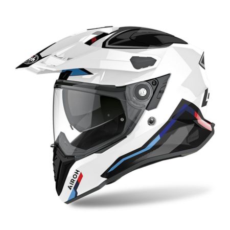 Kask AIROH COMMANDER Factor WHITE GLOSS L