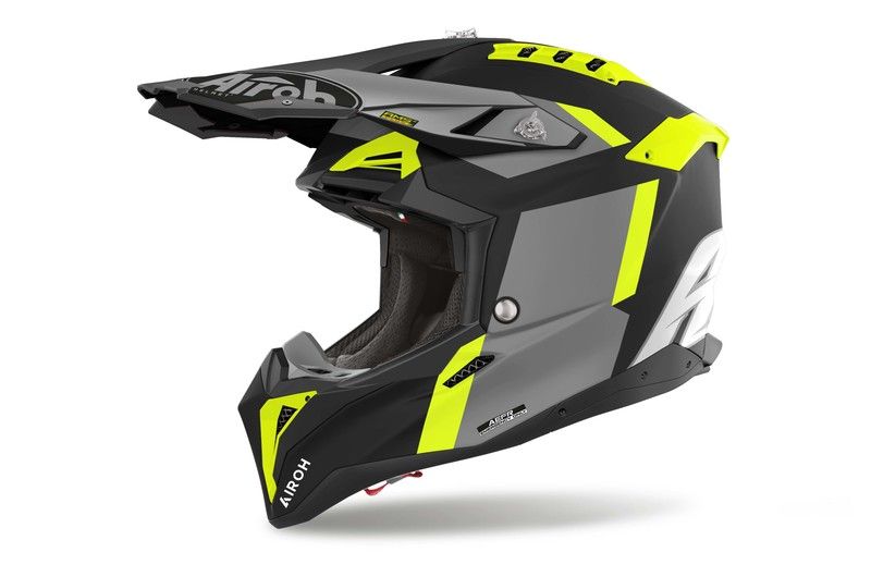 Kask AIROH AVIATOR 3 Glory YELLOW MATT L