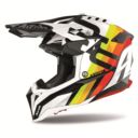 Kask AIROH AVIATOR 3 RAINBOW WHITE GLOSS M