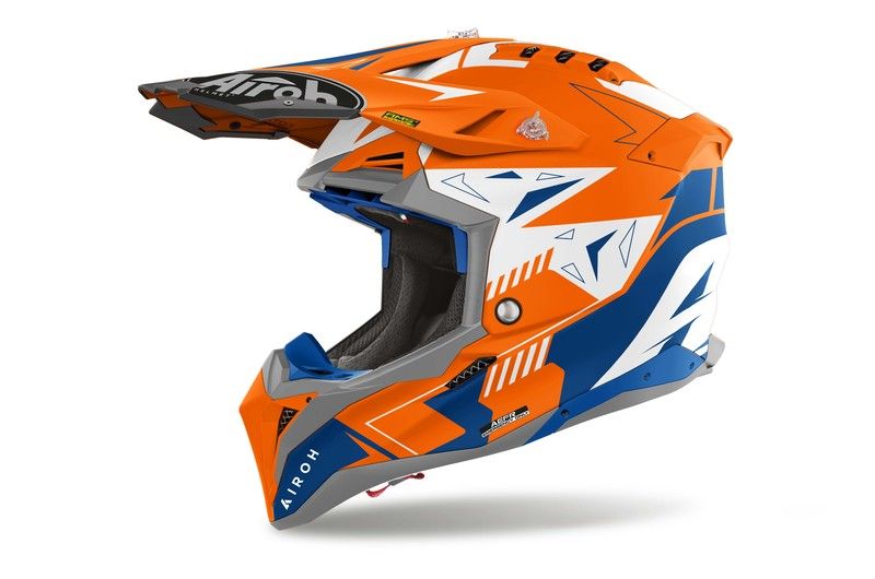Kask AIROH AVIATOR 3 Spin ORANGE FLUO MATT L Kask AIROH AVIATOR 3 Spin ORANGE FLUO MATT L