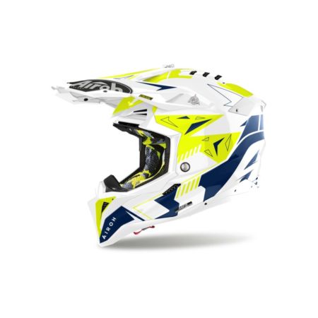 Kask AIROH AVIATOR 3 Spin YELLOW/BLUE L