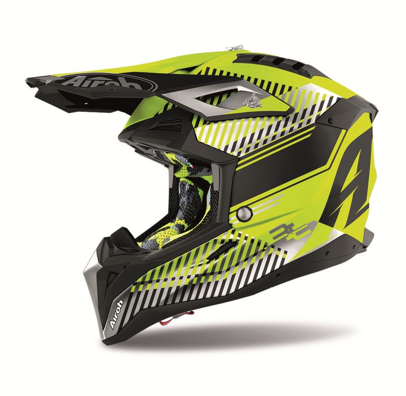 Kask AIROH AVIATOR 3 Wave YELLOW MATT 2XL