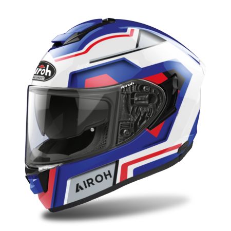 Kask AIROH ST 501 Square BLUE/RED GLOSS 2XL