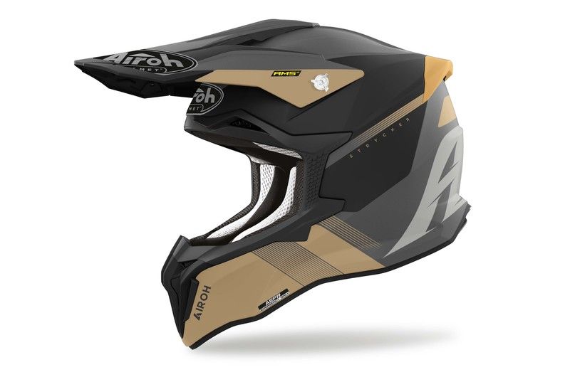 Kask AIROH STRYCKER Blazer Gold MATT L