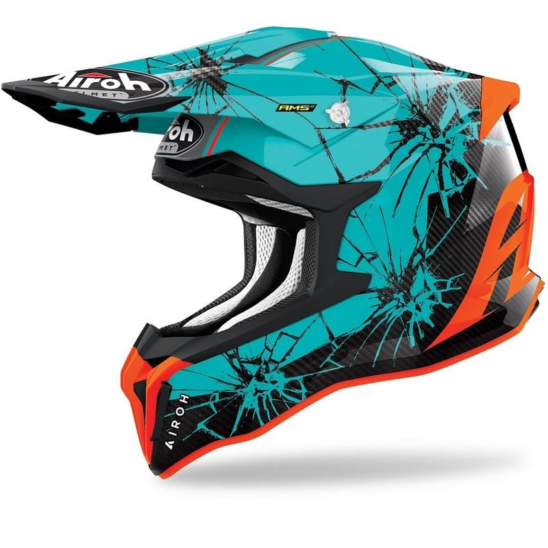 Kask AIROH STRYCKER CRACK GLOSS L