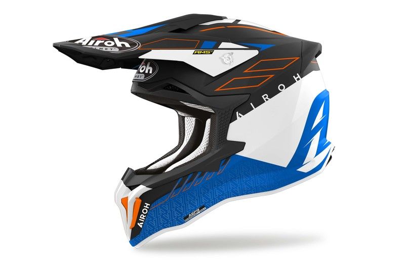 Kask AIROH STRYCKER Skin BLUE MATT L