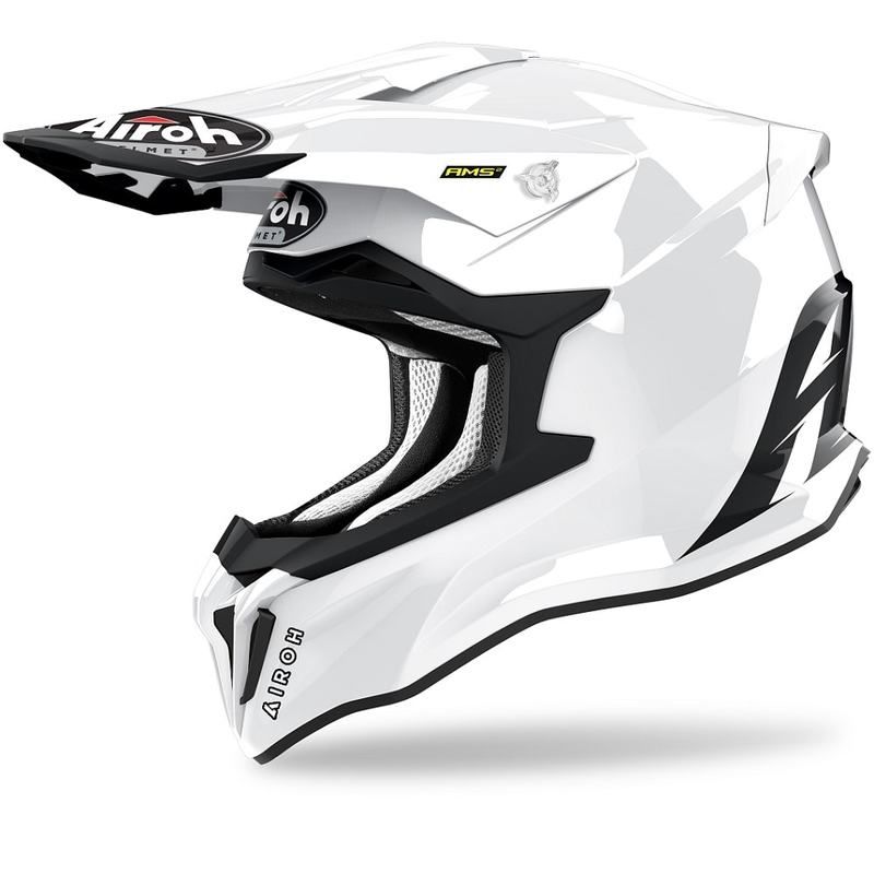 Kask AIROH STRYCKER Color WHITE GLOSS 2XL