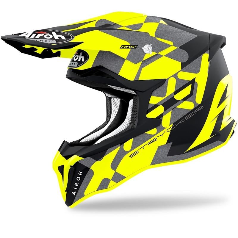 Kask AIROH STRYCKER XXX YELLOW MATT XL