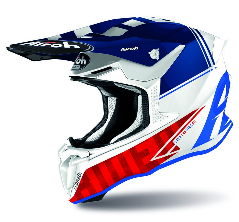 Kask AIROH TWIST 2.0 Tech BLUE GLOSS 2XL