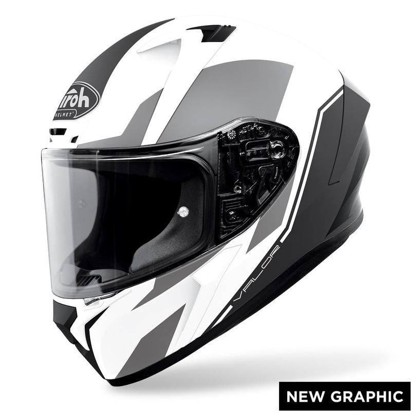 Kask AIROH VALOR WINGS WHITE MATT 2XL