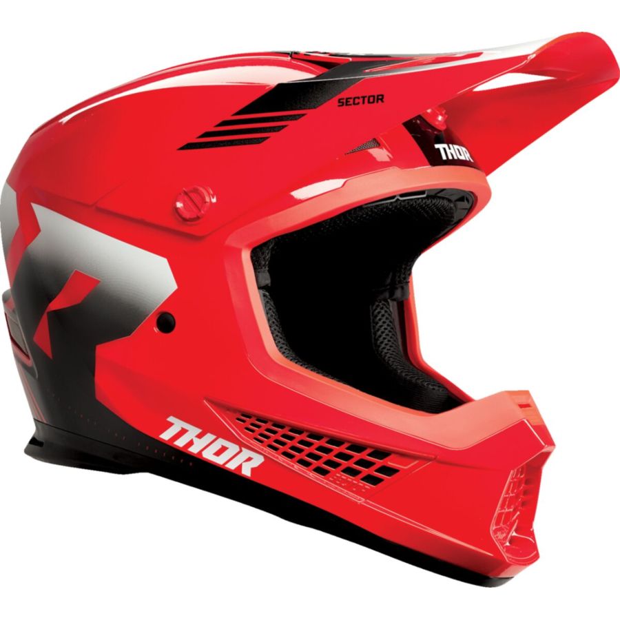 Kask THOR sector carv rd/wh XS