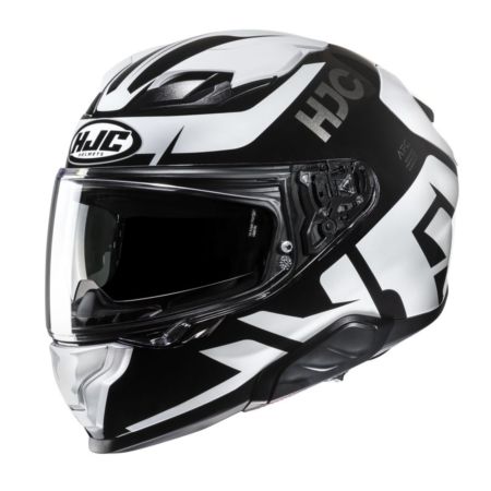 Kask HJC f71 bard mc5 biało/czarny 2xl