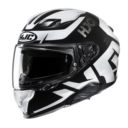 Kask HJC f71 bard mc5 biało/czarny 2xl